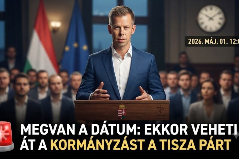 🚨 Megvan a dátum: ekkor veheti át az ország irányítását a TISZA Párt