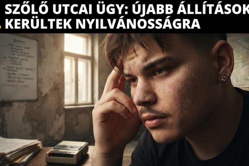 ⚠️ Szőlő utcai ügy: újabb állítások kerültek nyilvánosságra, a Fidesz–KDNP jogi lépéseket helyezett kilátásba