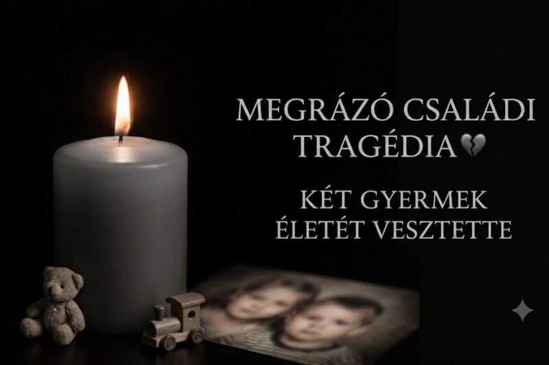💔 Megrázó családi tragédia rázta meg a közvéleményt. Egy lakástűz következtében két kisgyermek életét vesztette, miután a lángok rövid idő alatt elborították az otthonukat.