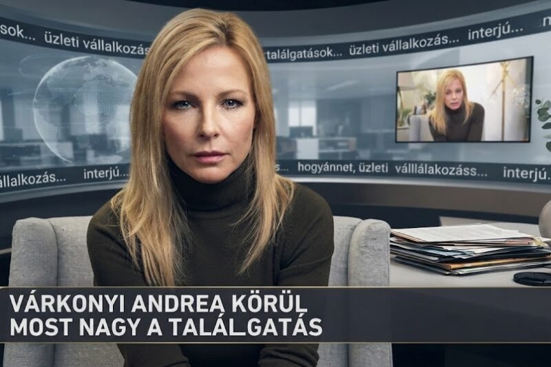 ⚠️ Mi történt Várkonyi Andreával? Újabb találgatások indultak
