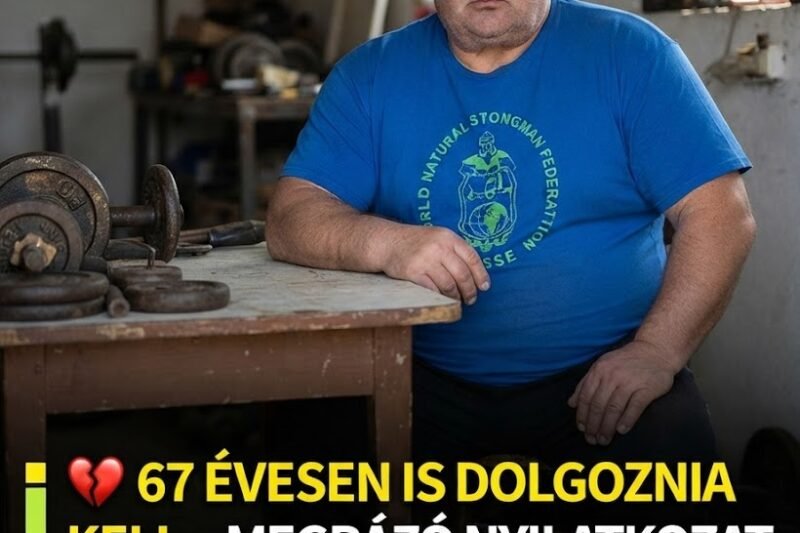 💔 Fekete Lászlónak 67 évesen is dolgoznia kell: „Egy heti kajámra elég a nyugdíjam”