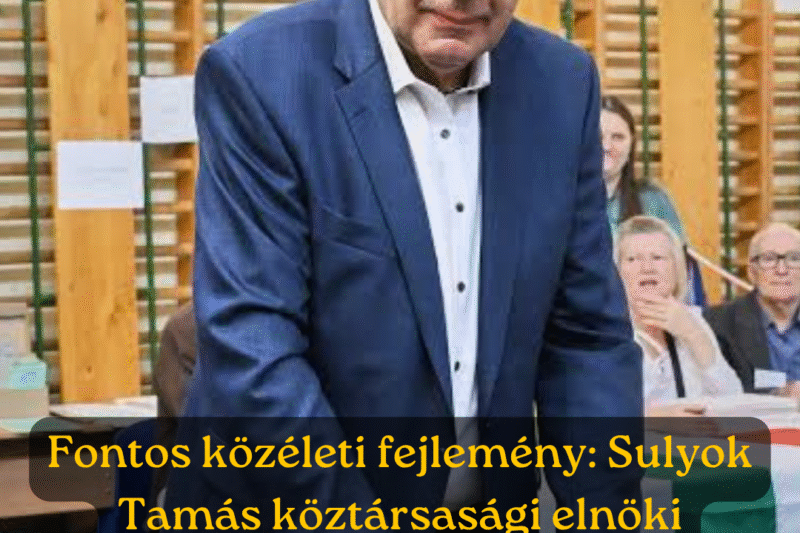 Dráma a parlamentben! Sulyok Tamás marad a köztársasági elnök !