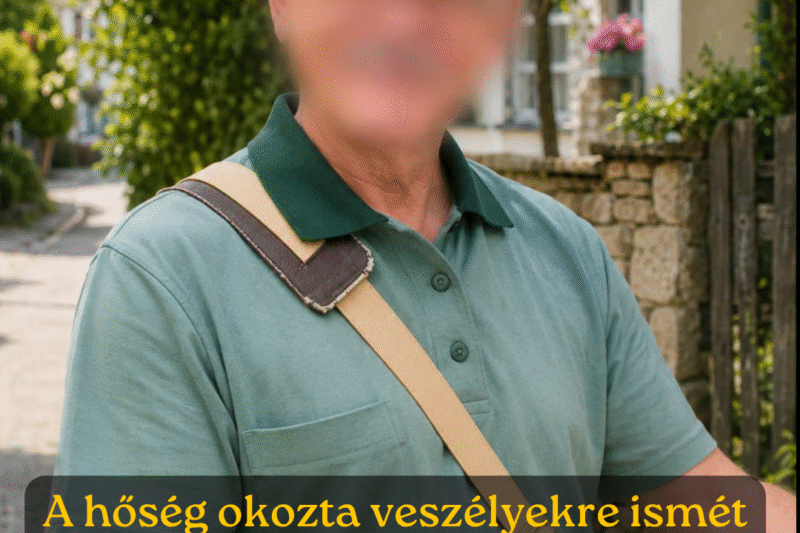 Két postás elhunyt a forróság miatt