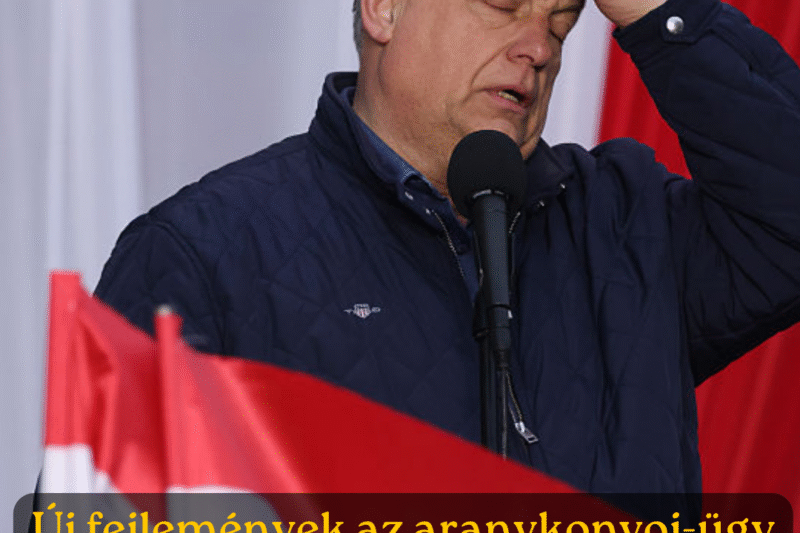 Orbán Viktor körül szorulhat a hurok: új szintre lépett az aranykonvojügy