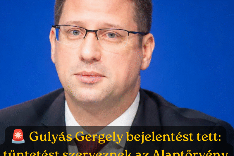 Bejelentette Gulyás Gergely: tüntetést szerveznek Magyarék Alaptörvény-módosítása miatt