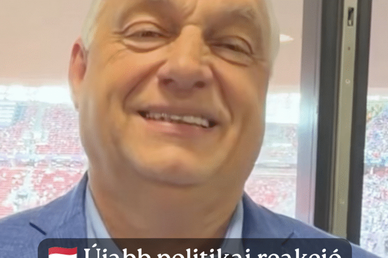 Orbán a meccs előtt: Ma ledőlt az utolsó gát