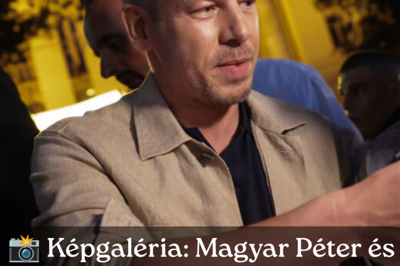 Képgaléria: Magyar Péter és Kátai-Németh Vilmos is a helyszínen – Így szurkoltak a politikusok a Szabadság téren