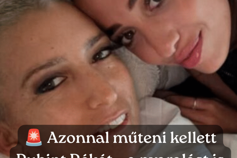 Azonnal műteni kellett Rubint Rékát – A nyaralást is félbeszakította