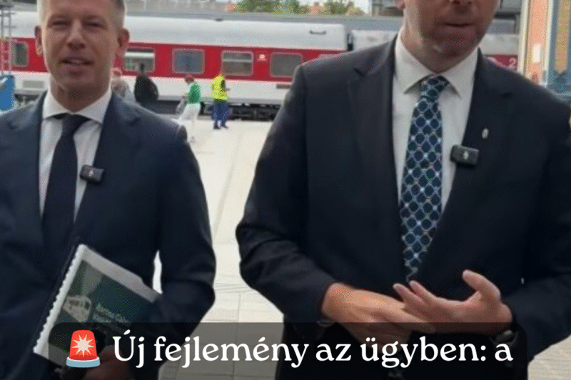 Becsületsértési ügy lehet Magyar Péter leköpéséből, már az ügyészségnél az eset