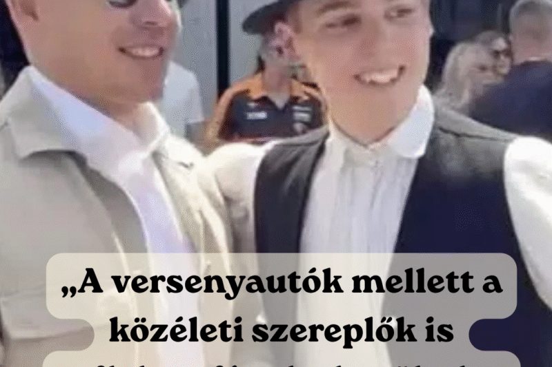Magyar Péter a Hungaroringen: amikor a sportesemény politikai üzenetté válik