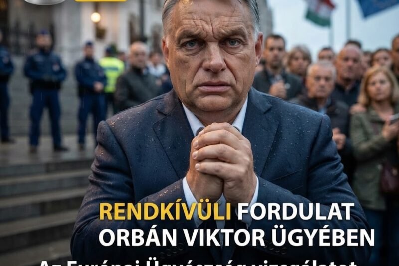 ⚠️ Megszólalt az Európai Ügyészség Orbán Viktor ügyében – fontos részlet derült ki