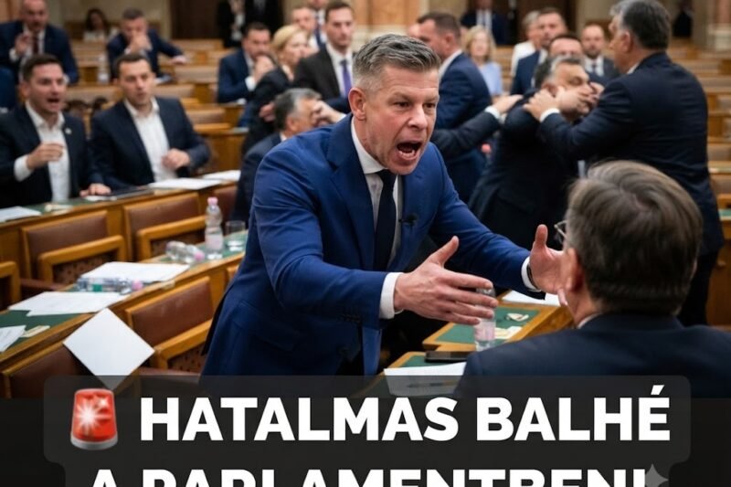 🚨 HATALMAS BALHÉ TÖRT KI A PARLAMENTBEN!