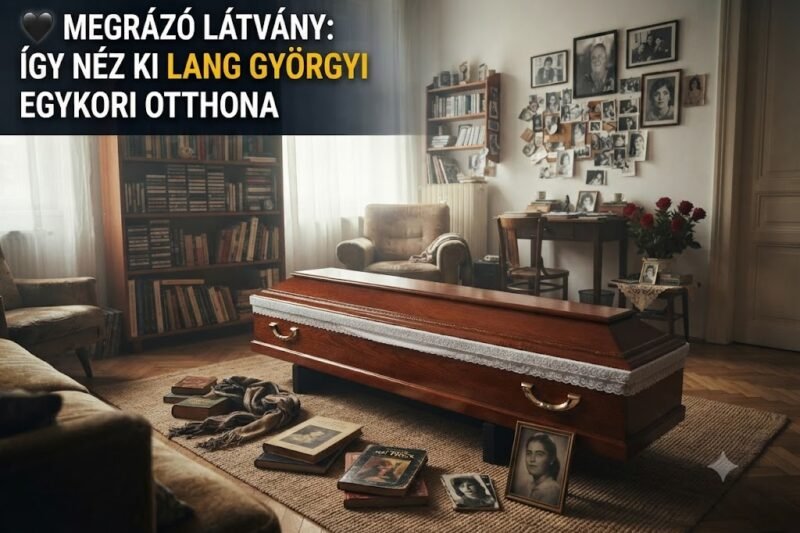 🖤 Feldolgozhatatlan gyász: így őrzik Lang Györgyi emlékét egykori otthonában