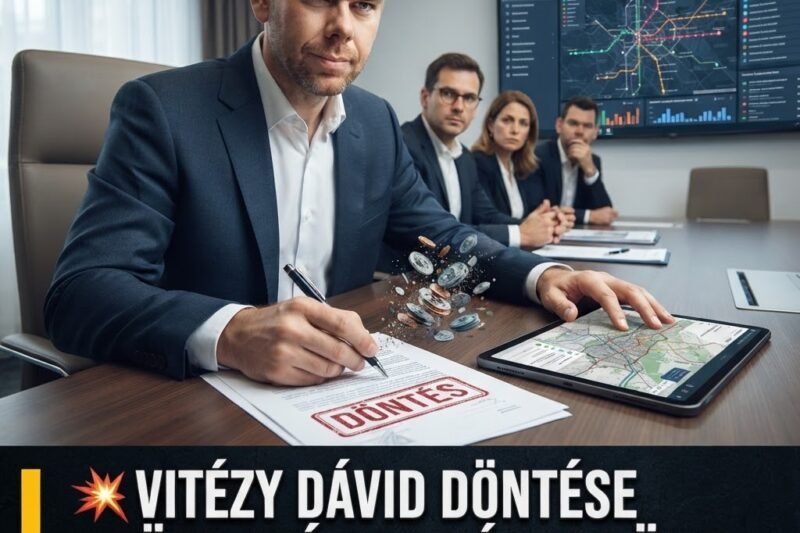 💥 VITÉZY DÁVID DÖNTÉSE – TÖBB SZÁZMILLIÁRDOS ÜGY KERÜLT TERÍTÉKRE