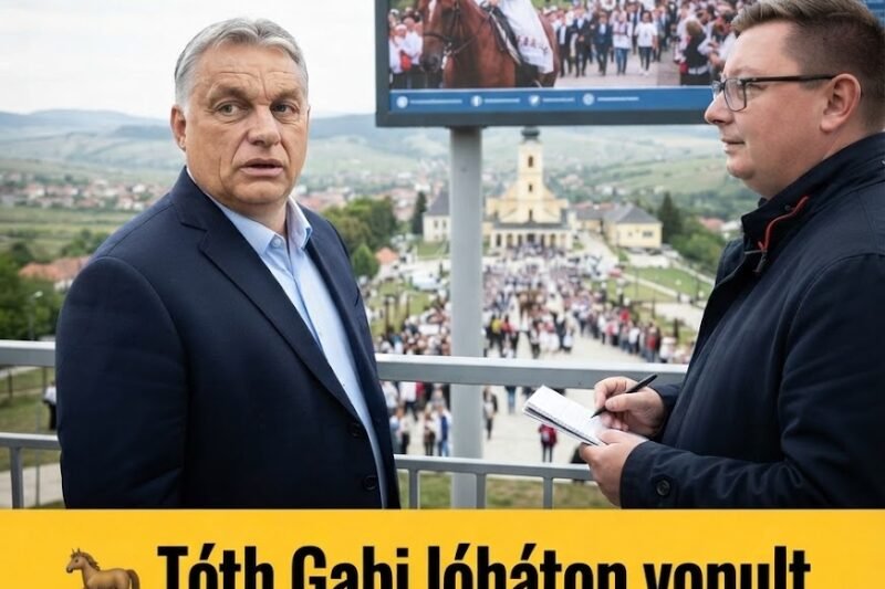 🐎 Tóth Gabi lóháton vonult be a csíksomlyói búcsúra – sokakat meglepett a látvány