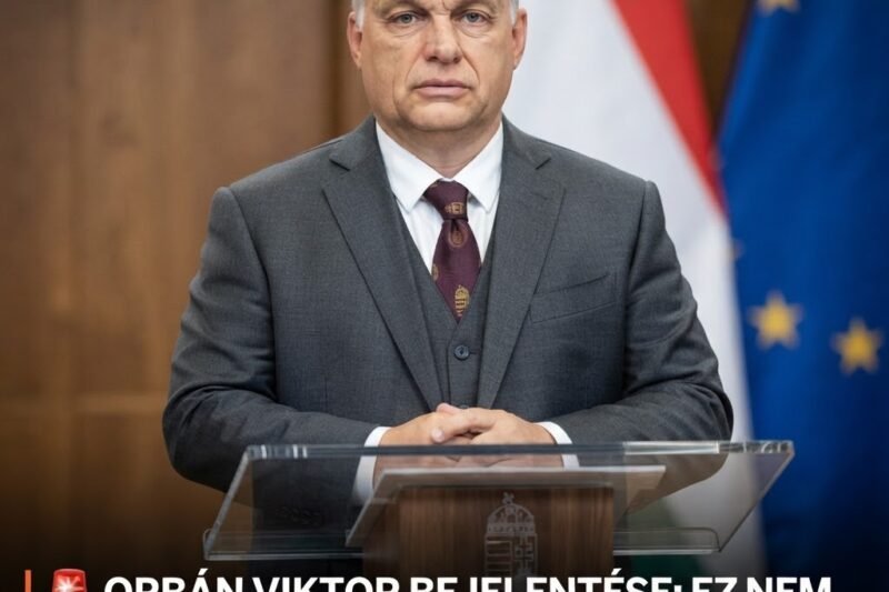 🚨 Orbán Viktor bejelentése: ez nem végleges, még visszatérhet! Itt a terve