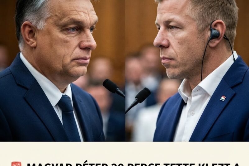 🚨 MAGYAR PÉTER 30 PERCE TETTE KI EZT A VEZÉRRŐL – MÁR TÖBB EZREN REAGÁLTAK!