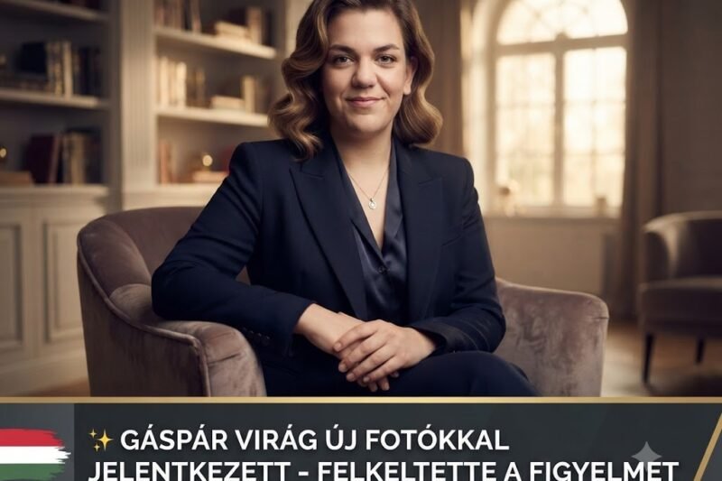✨ Gáspár Virág új fotói ismét nagy figyelmet kaptak