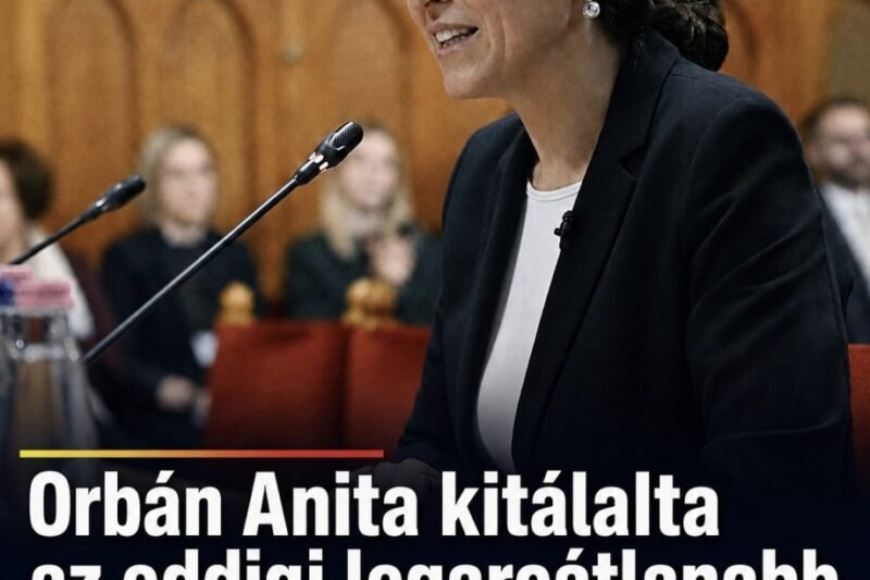 Orbán Anita kitálalta az eddigi legarcátlanabb botrányt: ebbe belebukik a Fidesz! – MindenegybenBlog