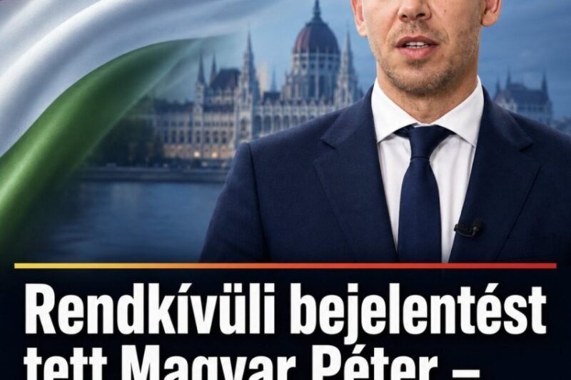 Rendkívüli bejelentést tett Magyar Péter – erre várt az egész ország! Cikk a hozzászólásoknál >>> – MindenegybenBlog