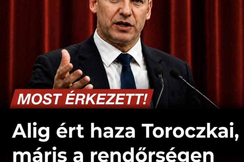 Alig ért haza Toroczkai, máris a rendőrségen kötött ki! Mutatjuk! – MindenegybenBlog