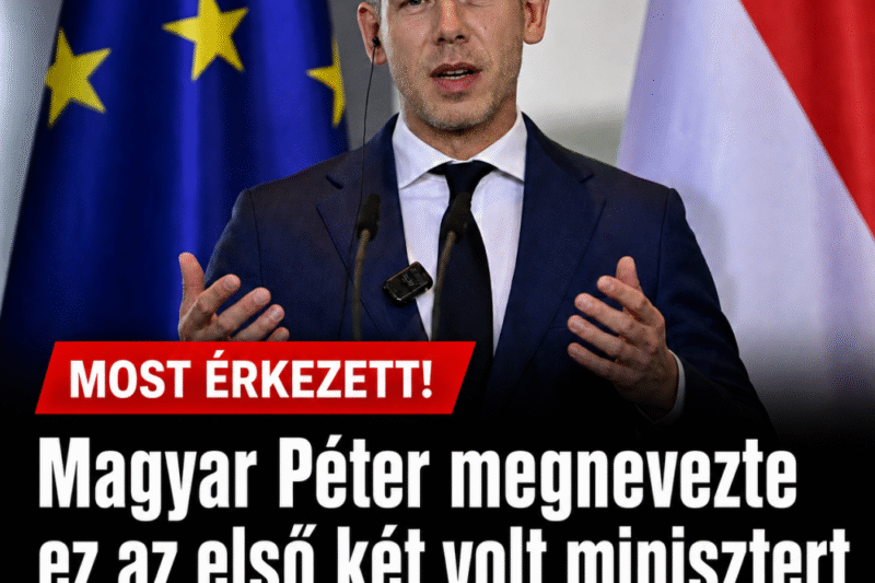 Most érkezett! Magyar Péter megnevezte ez az első két volt minisztert akikre büntetőeljárás várhat! – MindenegybenBlog