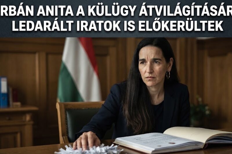 🚨 Orbán Anita: iszonyatos mennyiségű iratot kell feldolgozni – egy részét ledarálták, de maradtak információk