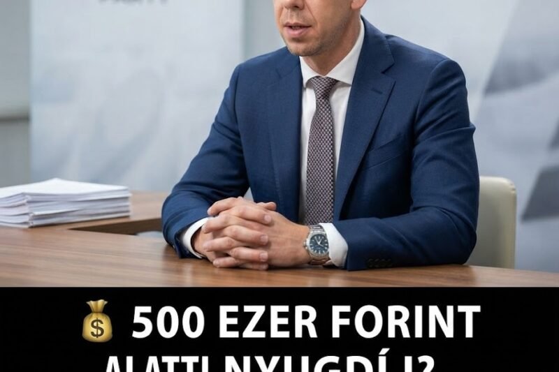 💰 500 ezer forint alatt van a nyugdíjad? Erre készül a TISZA-kormány – íme a nyugdíjas program