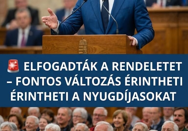 🚨 Elfogadták a rendeletet: fontos változás jöhet a 63–97 éves nyugdíjasok számára