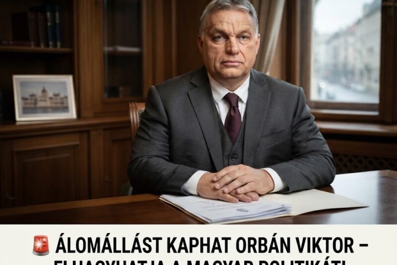 🚨 ÁLOMÁLLÁST KAPHAT ORBÁN VIKTOR – ELHAGYHATJA A MAGYAR POLITIKÁT!
