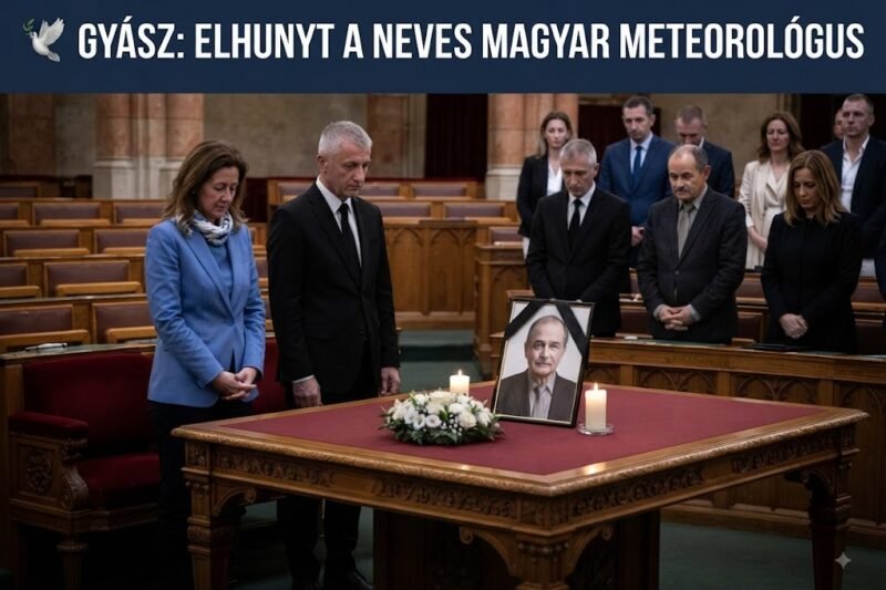 🕊️ Gyászol a magyar meteorológiai szakma: elhunyt a neves magyar meteorológus