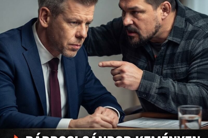 🔥 Magyar Pétert brutálisan kiosztotta Bárdosi Sándor – nem fogta vissza magát!