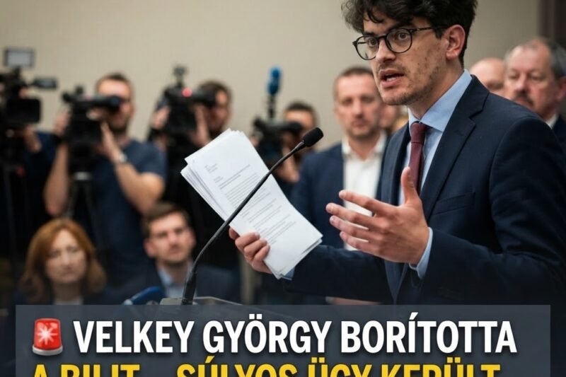 🚨 Velkey György borította a bilit: az eddigi legsúlyosabb ügy látott napvilágot!