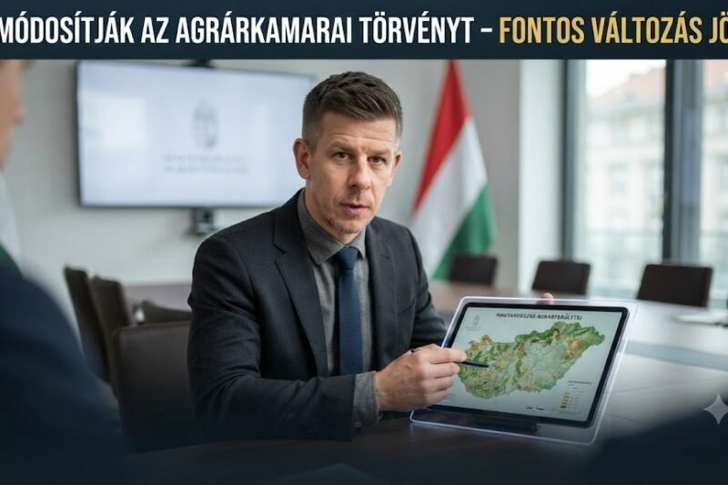 🌾 Módosítják az agrárkamarai törvényt – új szabályok jöhetnek az agráriumban