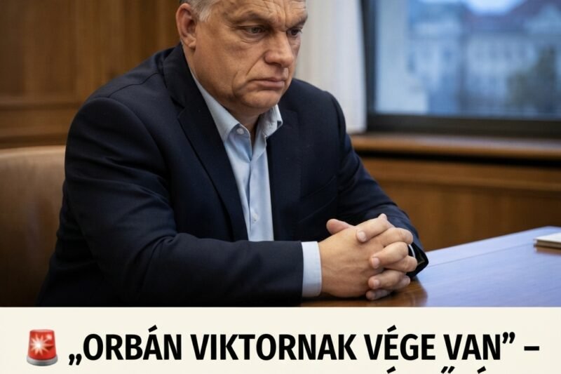 🚨 „ORBÁN VIKTORNAK VÉGE VAN” – NYILATKOZOTT A SZAKÉRTŐ, ÉS MINDENT BORÍTOTT!