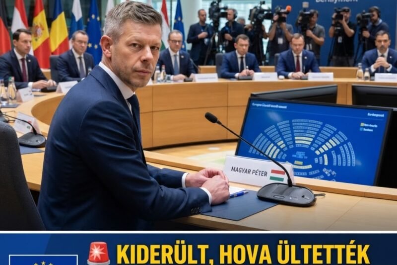🇪🇺 Kiderült, hova ültették Magyar Pétert Brüsszelben az Európai Tanács ülésén