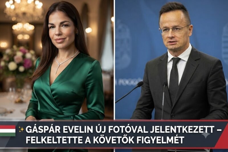 ✨ Gáspár Evelin új megjelenése ismét nagy figyelmet kapott