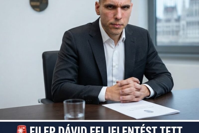 🚨 Filep Dávid, „A Kopasz” néven ismert politikai influenszer büntetőfeljelentést tett Magyarország miniszterelnöke ellen