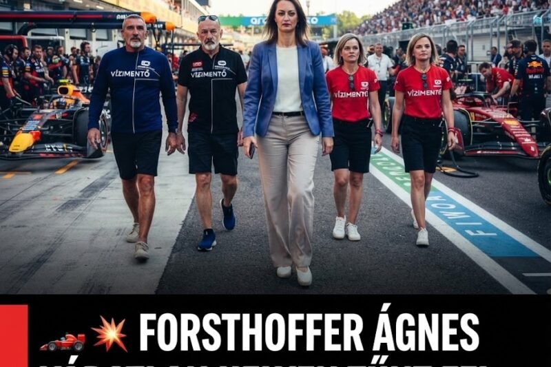 ✨ Forsthoffer Ágnes váratlan húzása: olyan helyen jelent meg, ahol korábban még soha