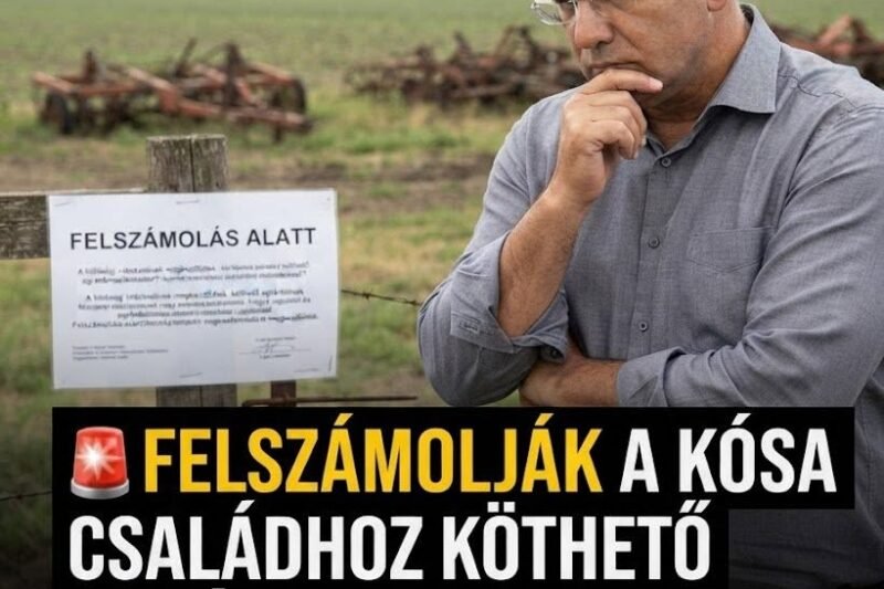 🚨 Felszámolják a Kósa családhoz köthető agrárbirodalmat – 123 milliós támogatás és luxus BMW-k is előkerültek!