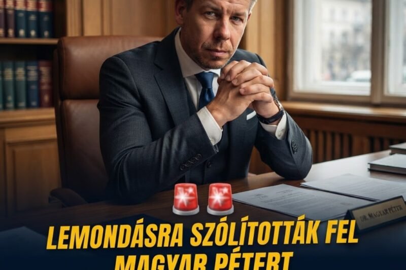 🚨 Lemondásra szólították fel Magyar Pétert – nem akárki fogalmazott meg súlyos kritikát