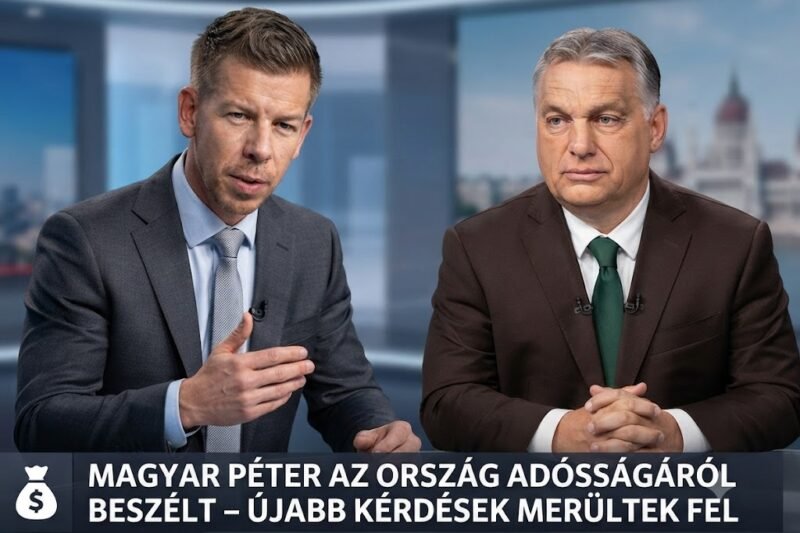 💰 Magyar Péter bemondta: olyan hatalmas adóssága van az országnak, hogy még a megoldást keresik