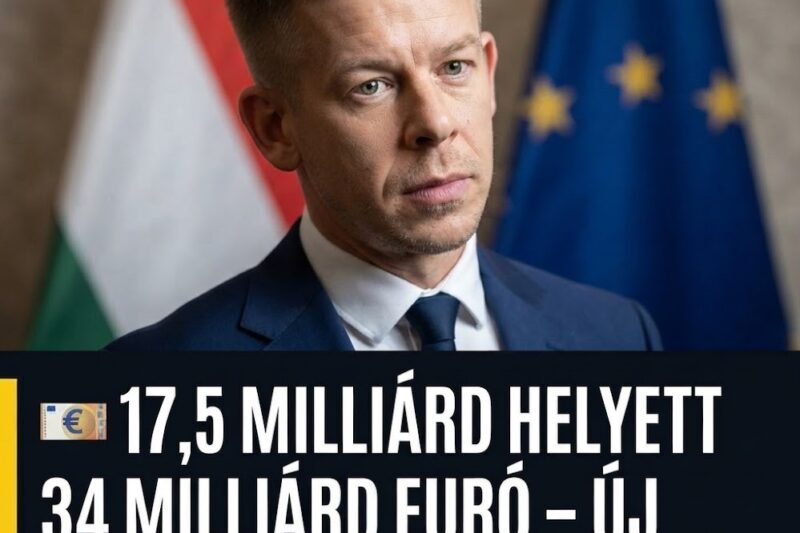 💶 17,5 milliárd helyett 34 milliárd euró: amit az Orbán-kormány évekig nem tudott megoldani, azt a TISZA most kinyithatja