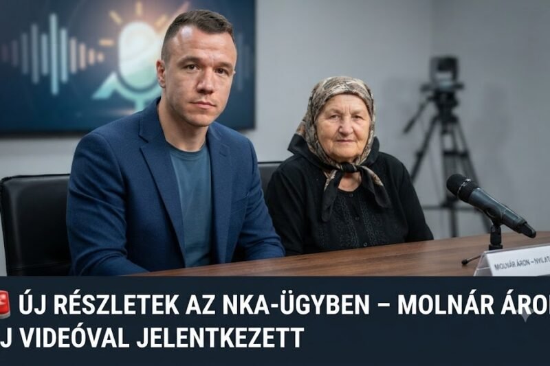 🚨 „10 milliót kapott a nagymama” – új részletekről beszélt Molnár Áron az NKA-botránnyal kapcsolatban