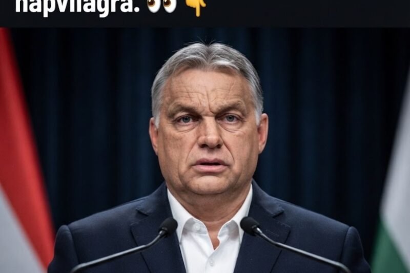🚨 DRÁMAI HÍR ÉRKEZETT ORBÁN VIKTORRÓL! HADHÁZY ÁKOS JELENTETTE BE!
