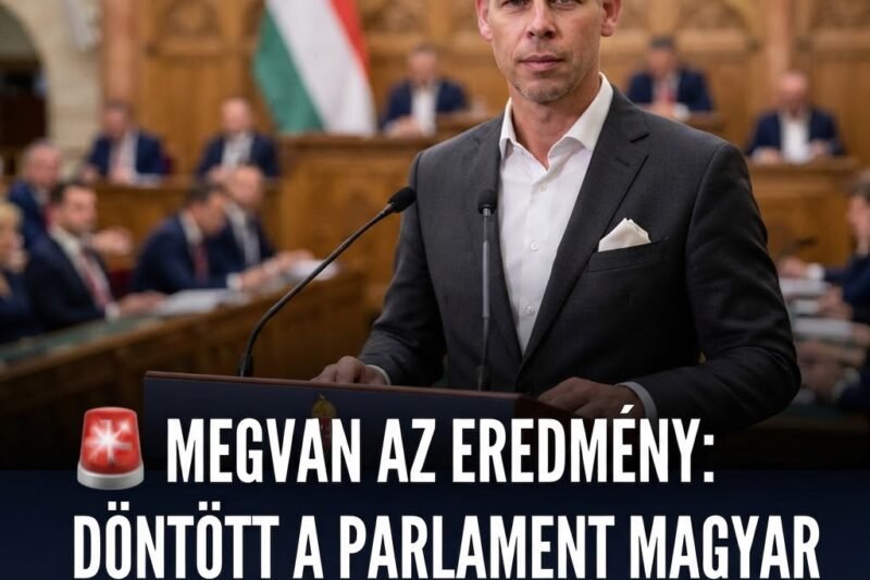 🚨 Megvan az eredmény: döntött a parlament Magyar Péter mentelmi jogáról