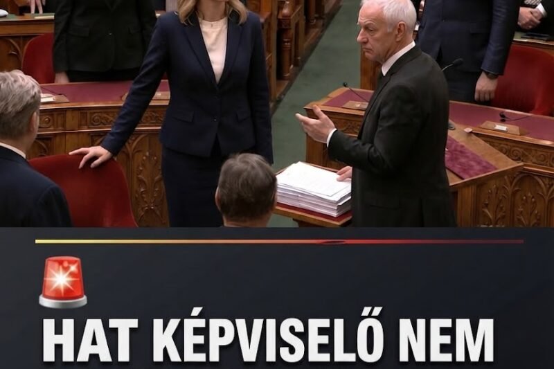 🚨 Hat képviselő nem szavazta meg Baka Andrást köztársasági elnöknek – megvan, kik voltak!