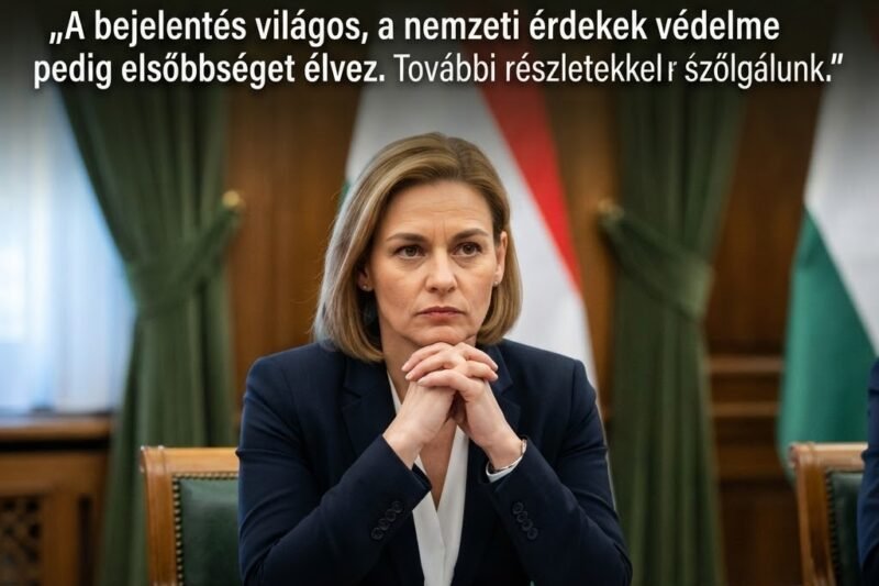 ⚡ Varga Judit két mondattal reagált Orbán Viktor bejelentésére