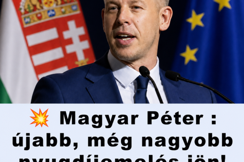 💥 Magyar Péter : újabb, még nagyobb nyugdíjemelés jön! 💸 Senki sem számított ekkora összegre! – MindenegybenBlog