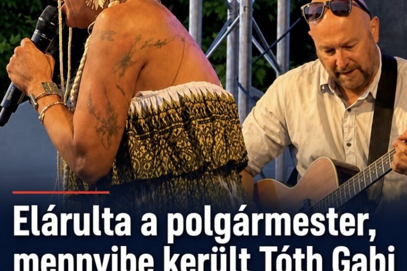Elárulta a polgármester, mennyibe került Tóth Gabi botrányos fellépése az Ürgés Fesztiválon! – MindenegybenBlog